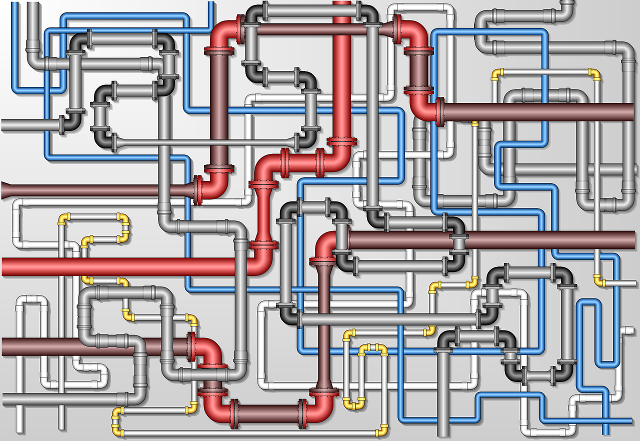 pipeline, water, nature, flange, sample, industrial, valve